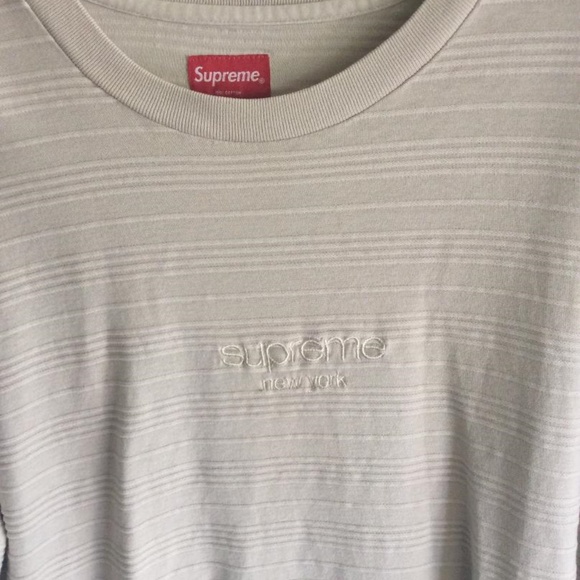 Supreme raised ribbed long sleeve - Picture 3 of 5